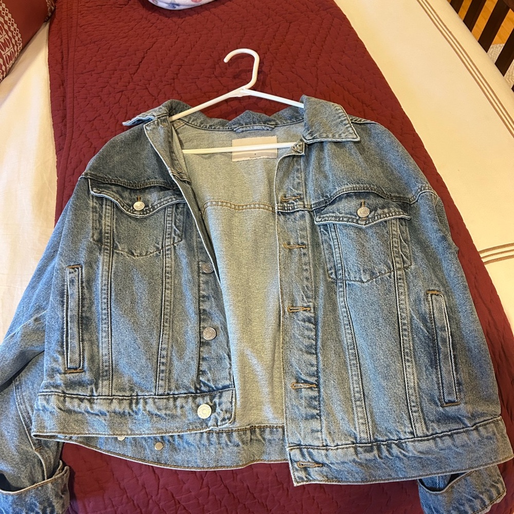 PacSun Oversized Light Blue Denim Jacket